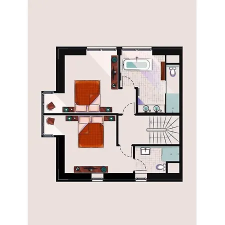 Ferienhaus Reethuus Nord Modern Retreat *